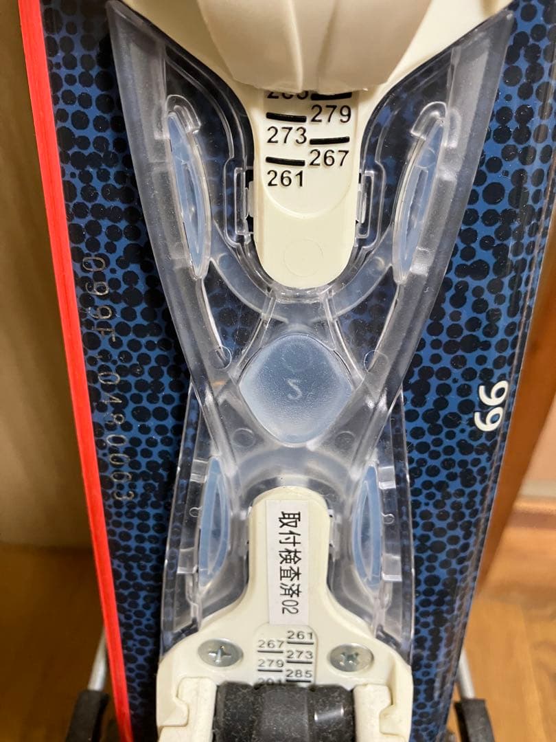 ロシニョール　ROSSIGNOL 97mm LOOKビンディング