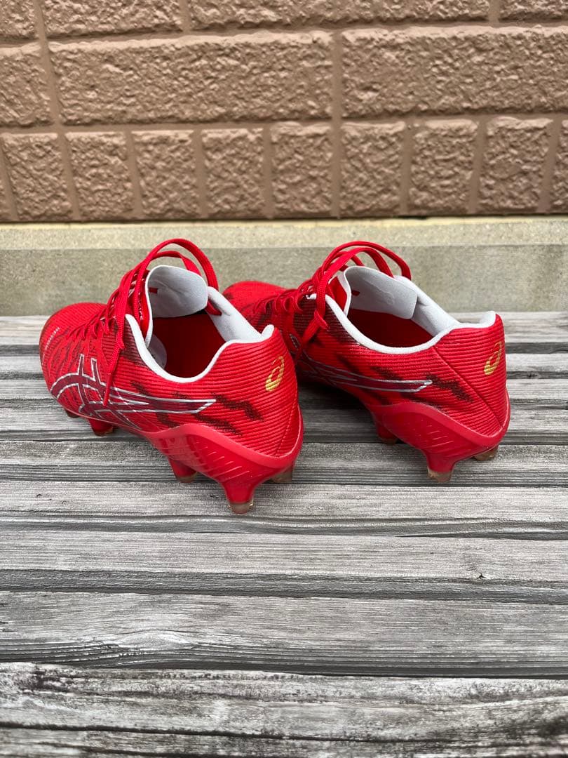 ASICS DS LIGHT アクロス　サッカーシューズ スパイク レッド