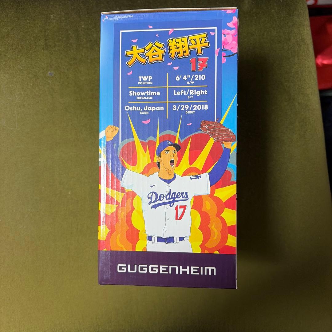 レア品大谷翔平 ボブルヘッドフィギュア球場配布品グレーユニフォーム