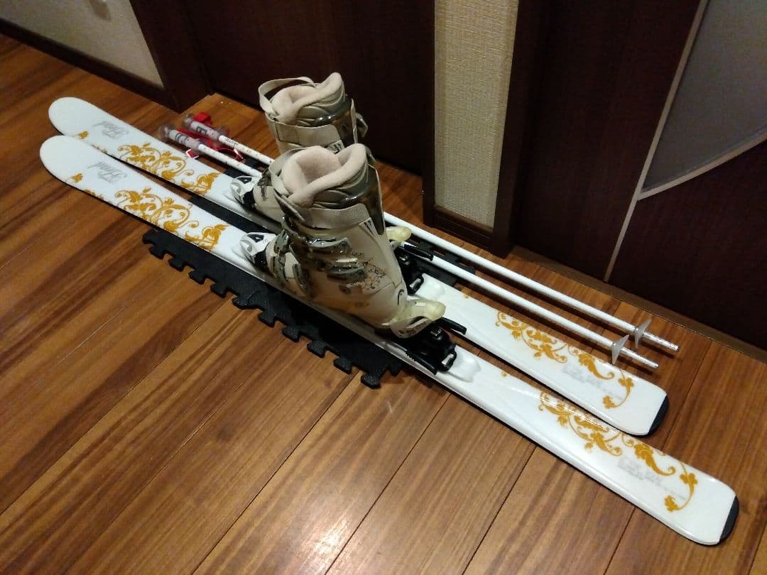 高級【ハイエンド】HEAD レディース用 スキーセット メンテ・WAX済み✔