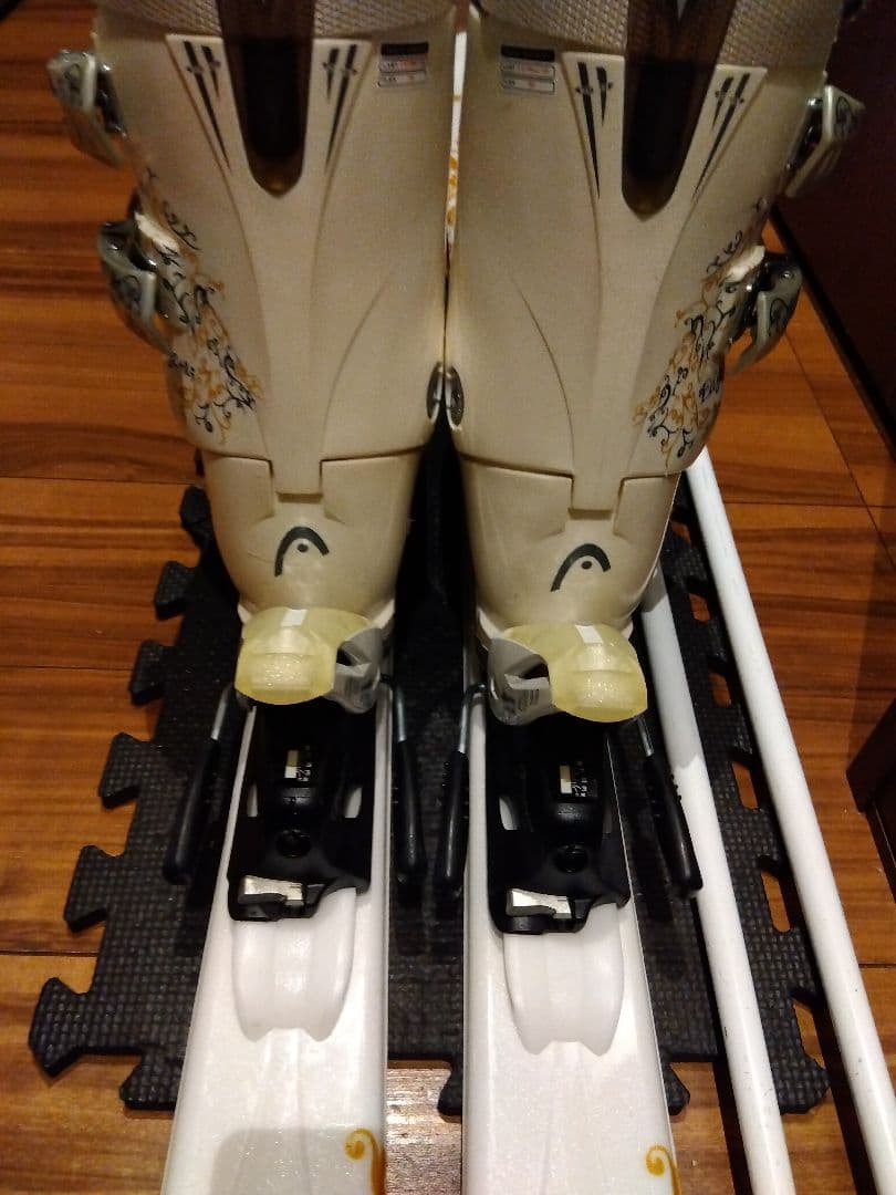 高級【ハイエンド】HEAD レディース用 スキーセット メンテ・WAX済み✔