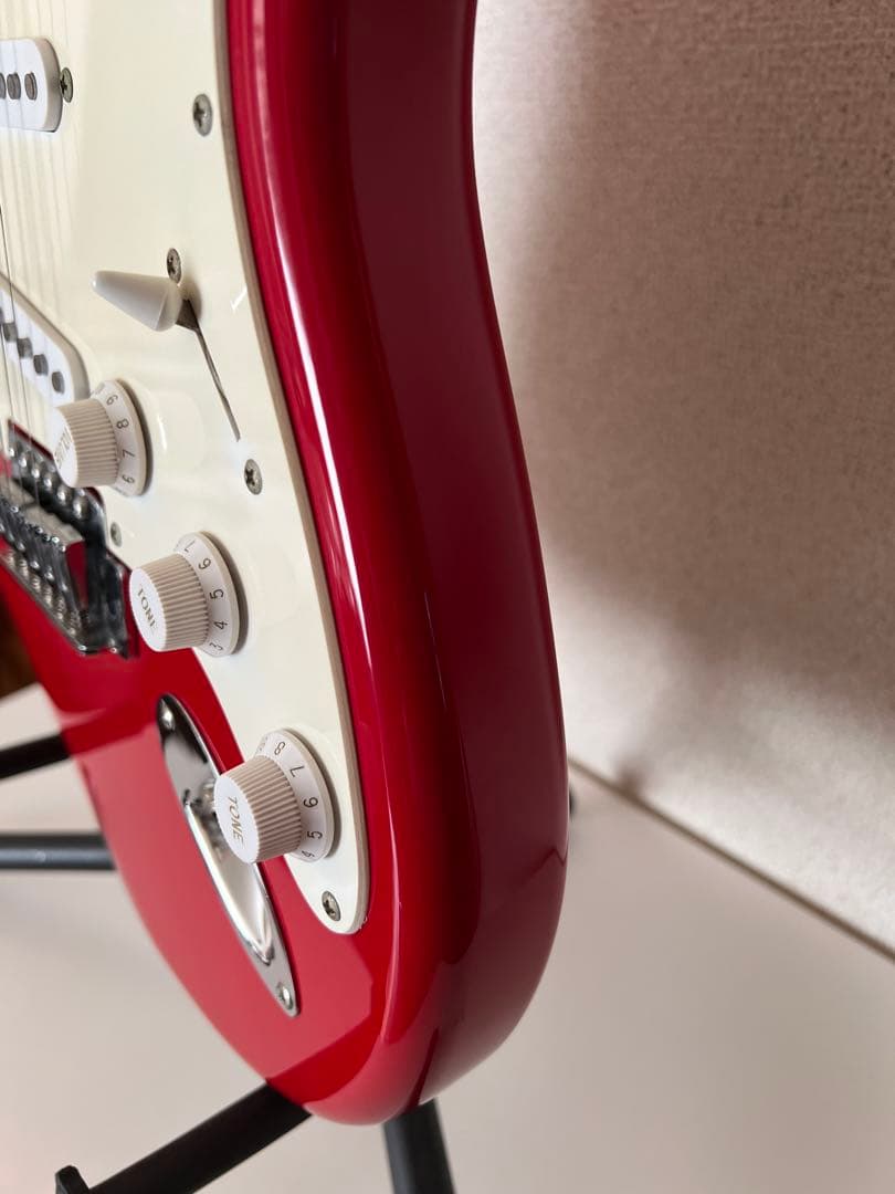 squier by fender bullet strat スクワイヤー レッド