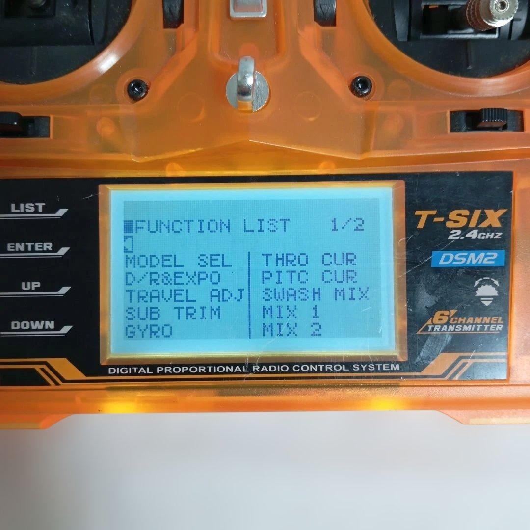 T-SIX 6チャンネル ラジコン送信機 2.4GHz