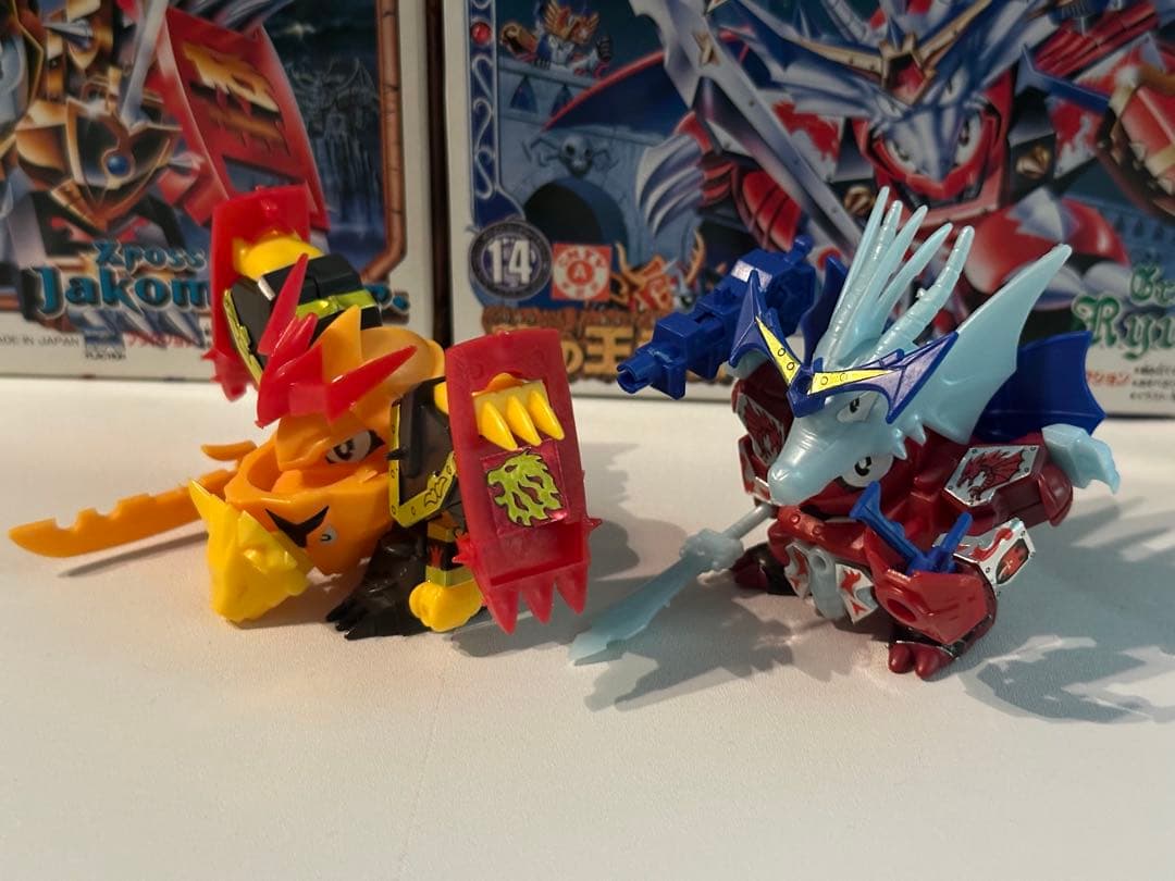パロ伝　グレートドラゴン龍王丸、クロスナイト邪虎丸　Jr.