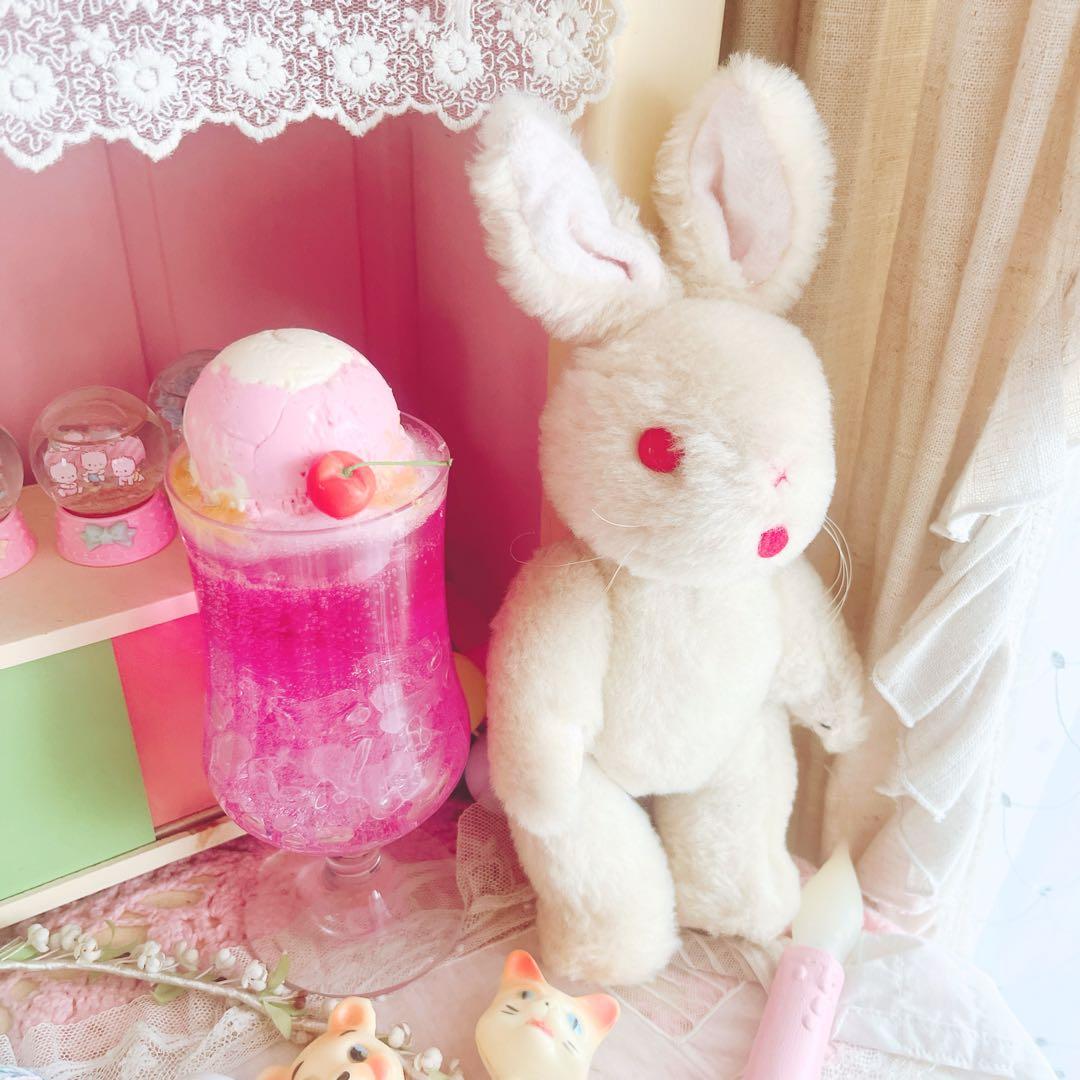 ヴィンテージ ぺろりん バニー ぬいぐるみ