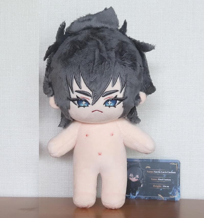 FF15 ノクト　ぬいぐるみ　服セット　ぬい服　20cm　ぬい用　ノクティス