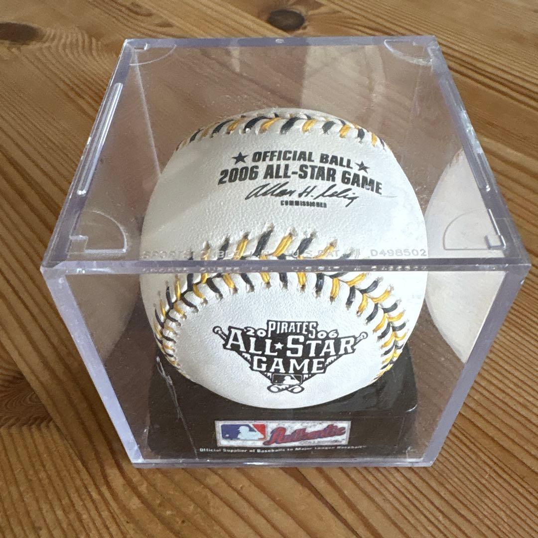 MLB2006年オールスターゲーム公式ボール ケース付き　パイレーツモデル
