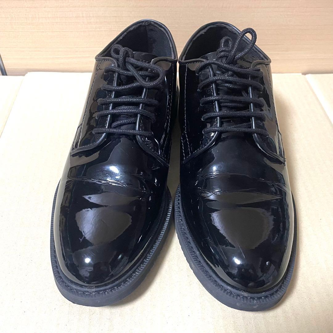 【美品】BATES ベイツ サービスシューズ ハイグロス E01842 7M