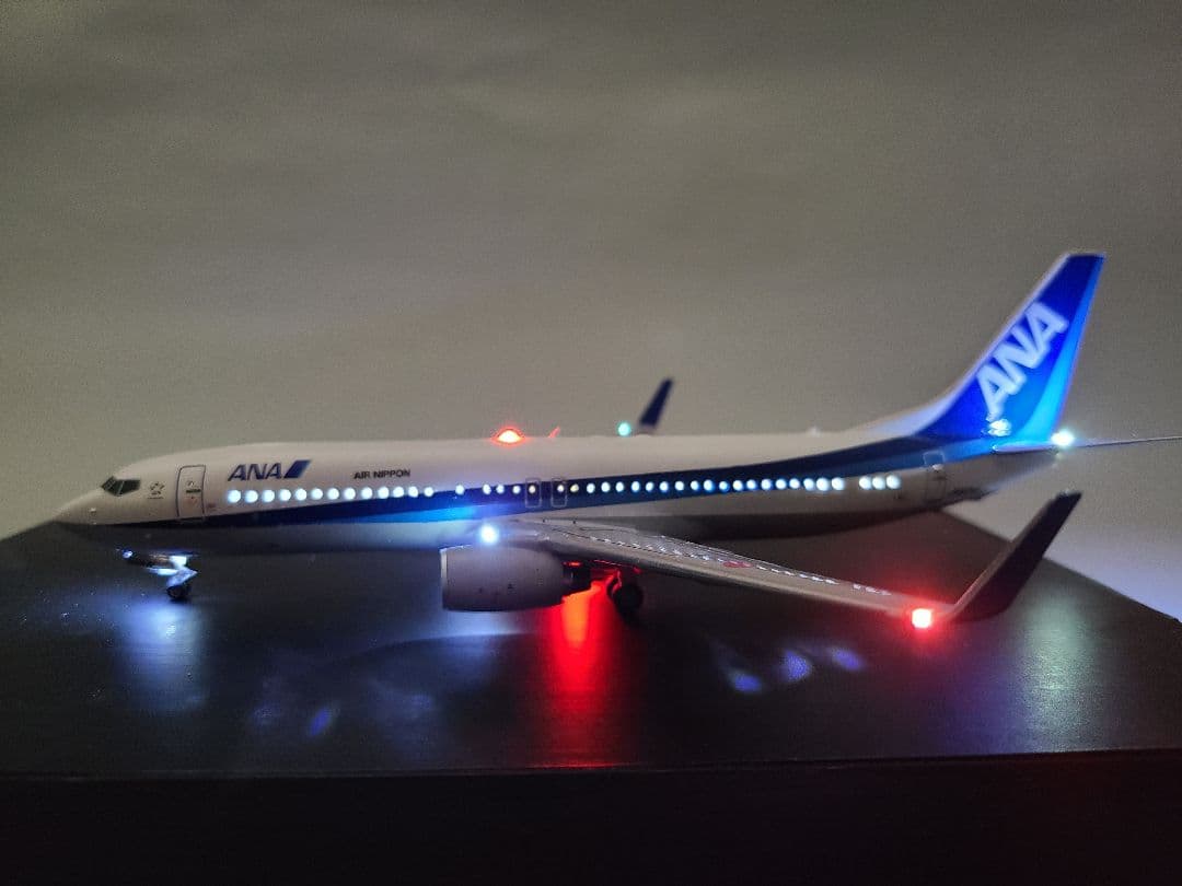 ANA BOEING 737-800 TRITON BLUE LED仕様完成品