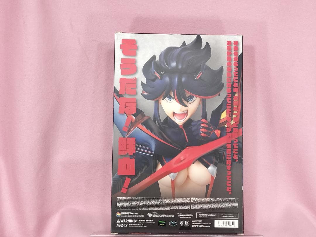 【未開封 美品】纏流子 神衣鮮血ver　初回生産限定「片太刀鋏 武滾流猛怒」付属