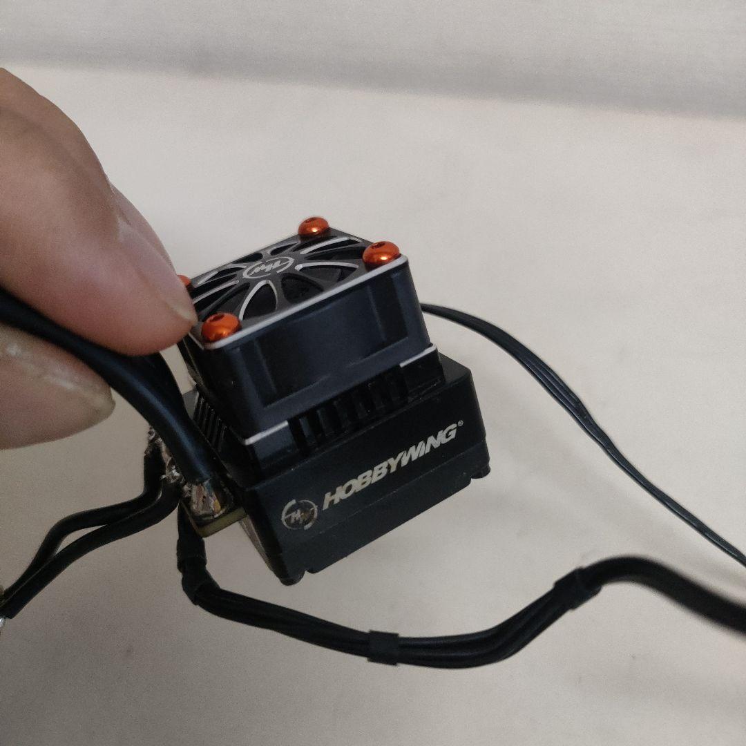 ホビーウィング XR10PRO 160A V4 ブラシレスESC キャパシタ付き