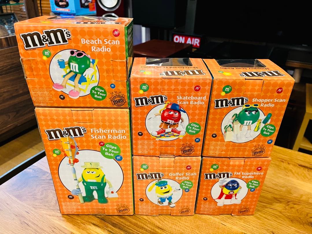 ★全種セット★ M&M's エムアンドエムズ スキャンラジオ