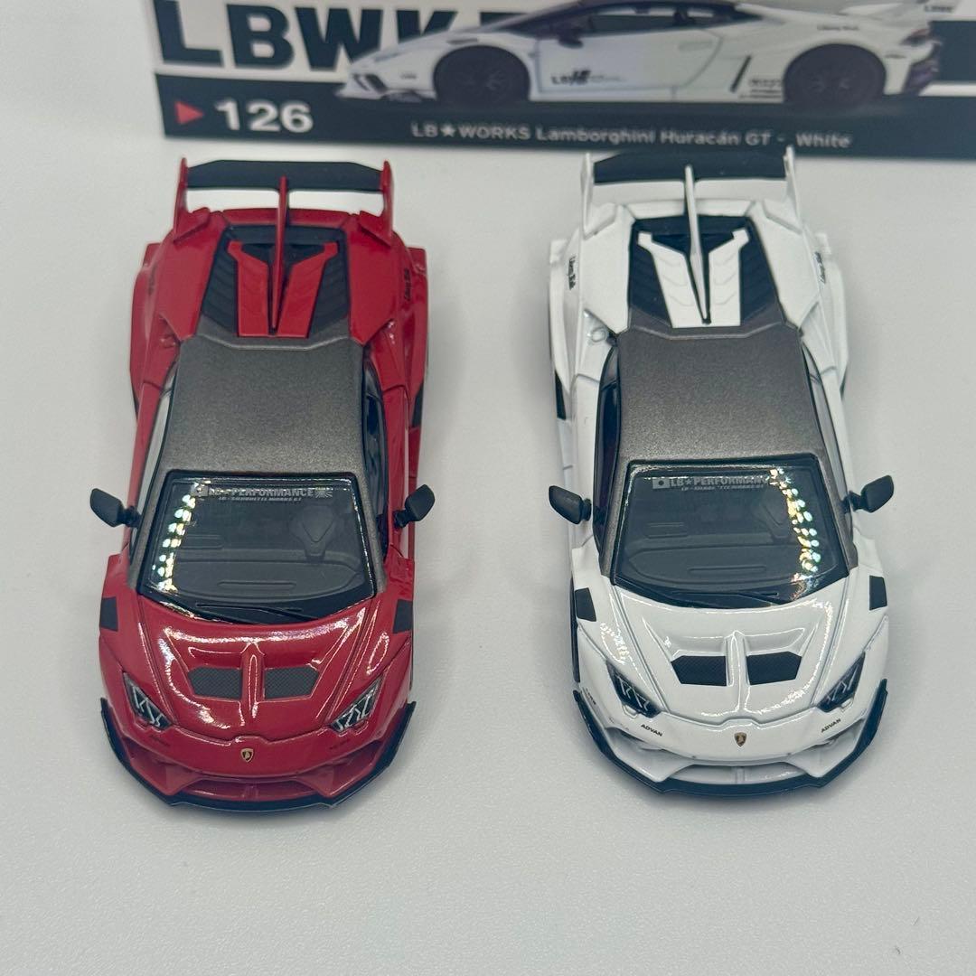 MiniGT LBWK ランボルギーニ ウラカンGT #126/129セット