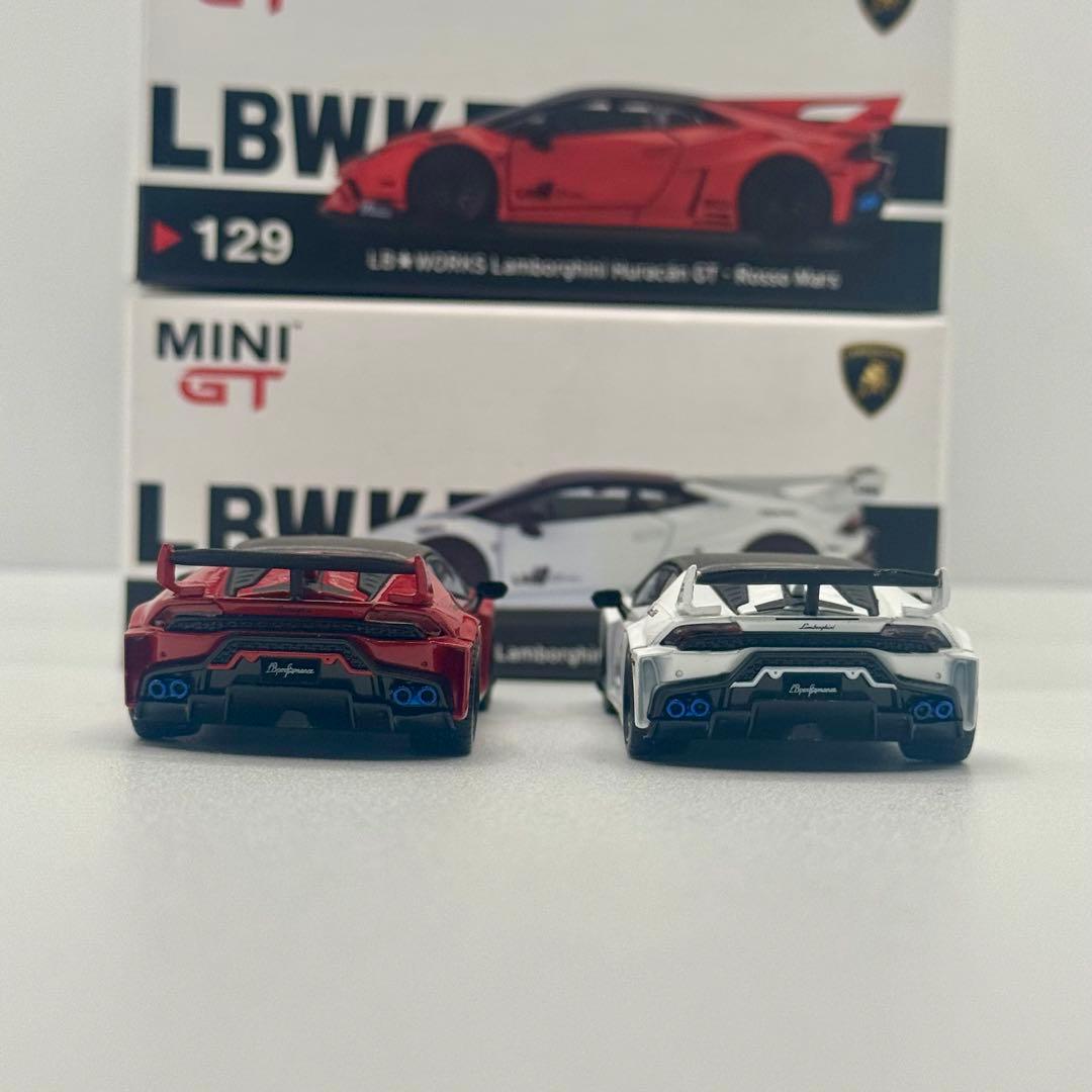 MiniGT LBWK ランボルギーニ ウラカンGT #126/129セット