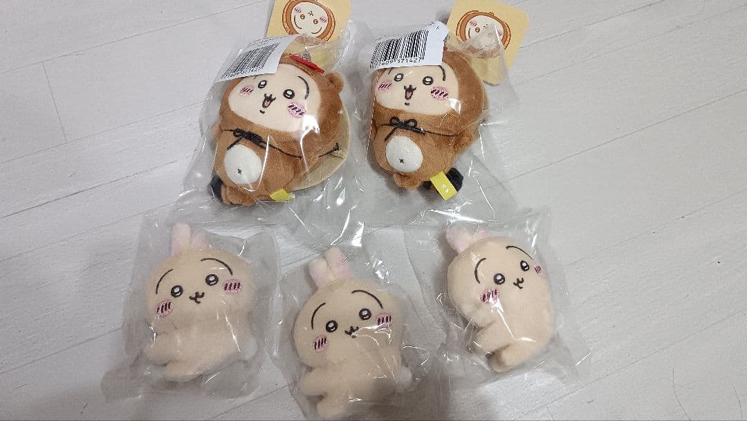 ちいかわ たぬきだもんくじ a賞 c賞 うさぎ