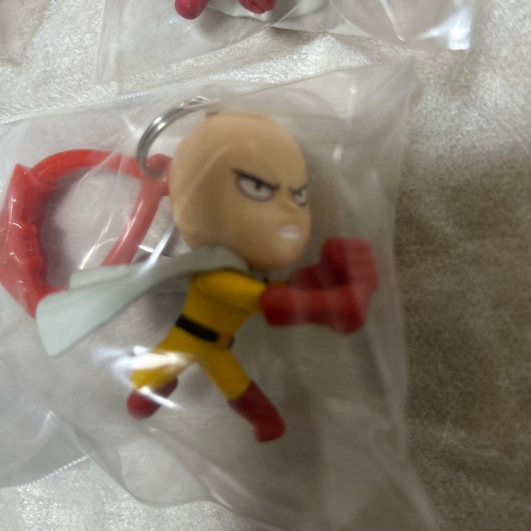 ワンパンマン バックパックハンガーフィギュアキーホルダー 北米グッズ 4個セット