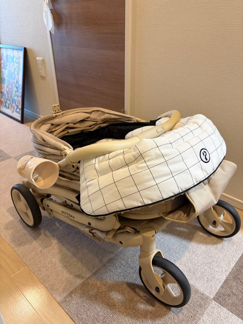 PETTENA ワンタッチで全部折りたためる分離型ペットカート - MILOU