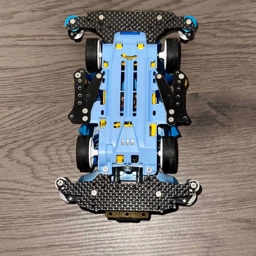[G2093]ミニ四駆　完成品　LMブレイカー　塗装有り　カーボン　タミヤ