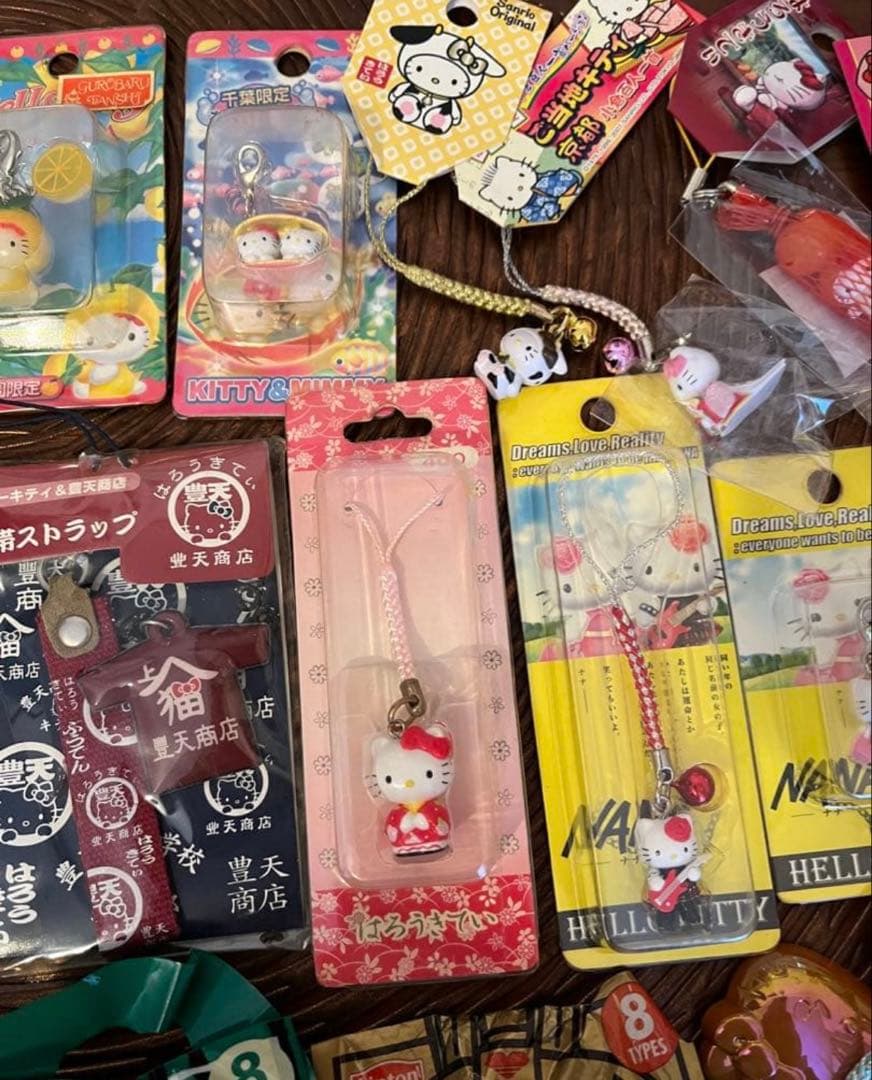 ハローキティ ご当地根付ストラップ