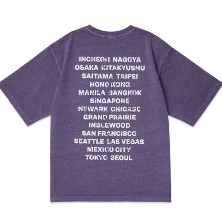 ルセラフィム ソウルコン Tour Routing T-shirt Tシャツ M
