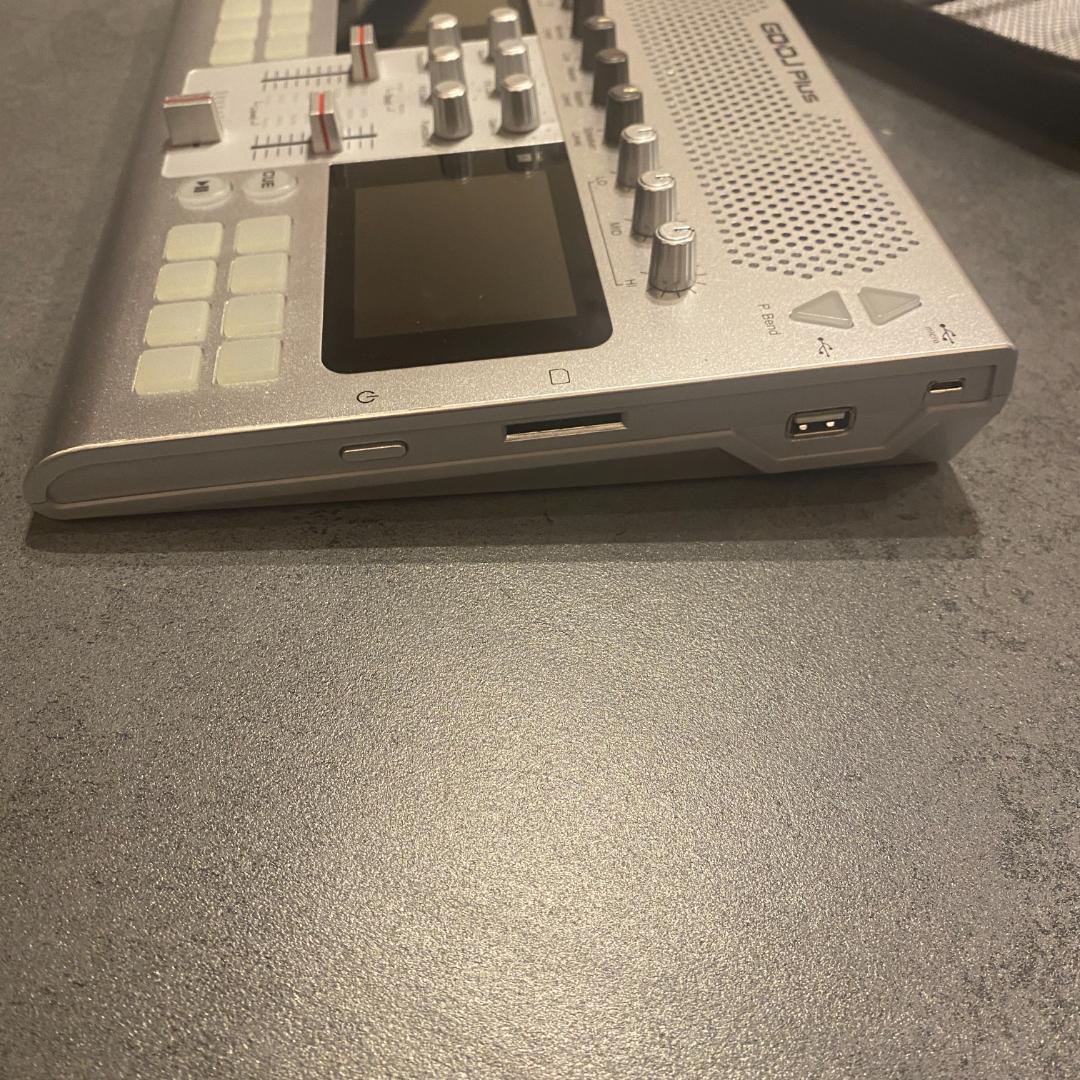 GO-DJ Plus DJコントローラー シルバー ミキサー　ケース付
