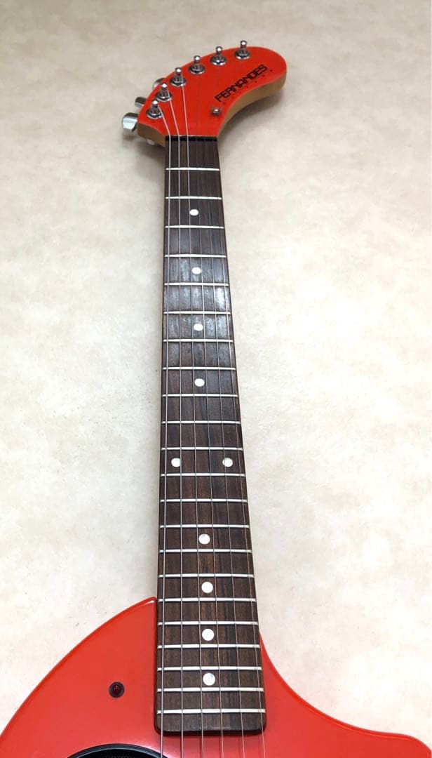 【超美品！】ZO-3 オレンジ アンプ内蔵ミニギター 専用ソフトケース付