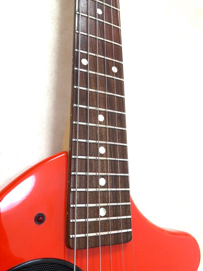 【超美品！】ZO-3 オレンジ アンプ内蔵ミニギター 専用ソフトケース付