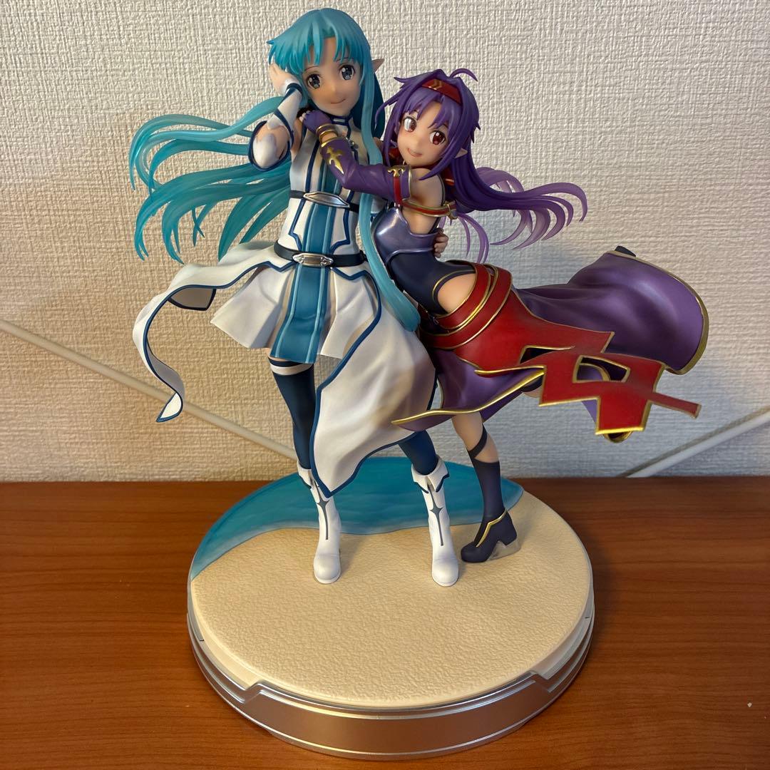 ソードアート・オンライン アスナ&ユウキ 1/7フィギュア