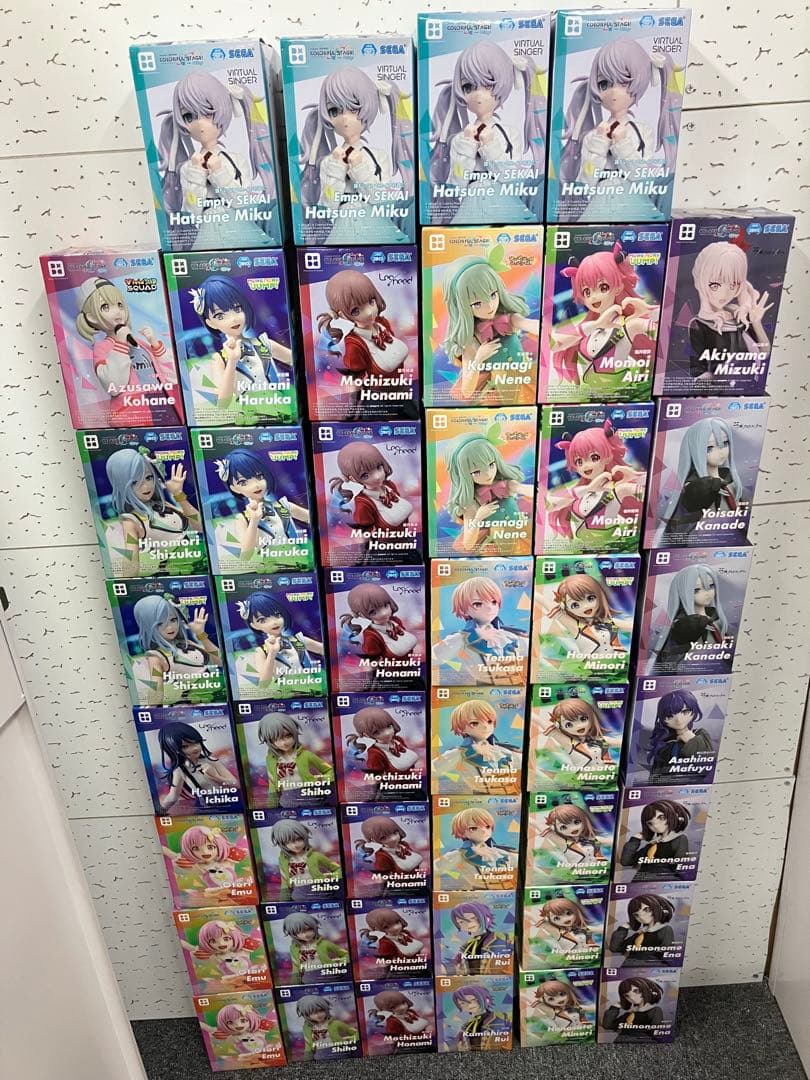 プロジェクトセカイ プライズ フィギュア カラフルステージ！ 初音ミク ×46個