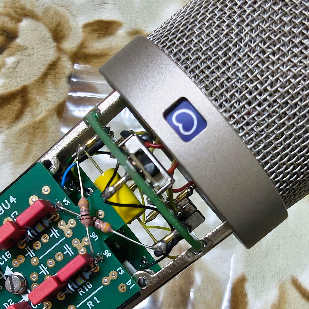 新品 自作 コンデンサーマイク Neumann U87ai プレミアムクローン