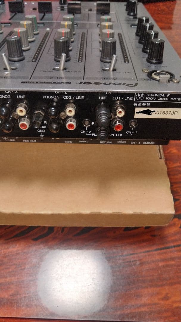 美品　Pioneer DJM-600 DJミキサー　中古品