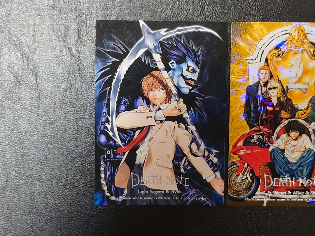 DEATH NOTE デスノート 9枚セット 夜神月 L パラレルレアカード