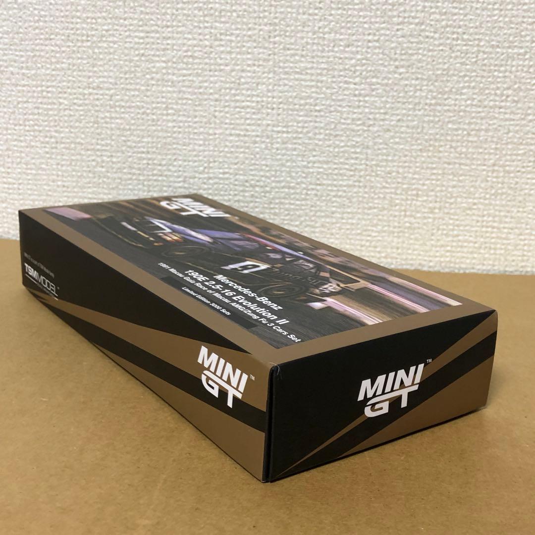 ミニGT MGTS0003　メルセデスベンツ 190E 2.5-16　3台セット
