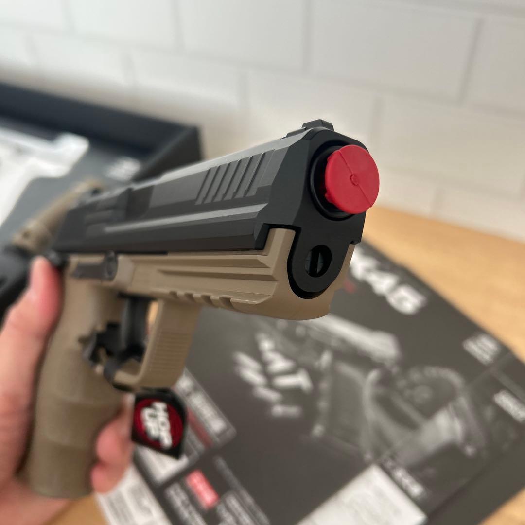 【室内試し撃ちのみ】 マルイ　HK45 Tactical ガスガン