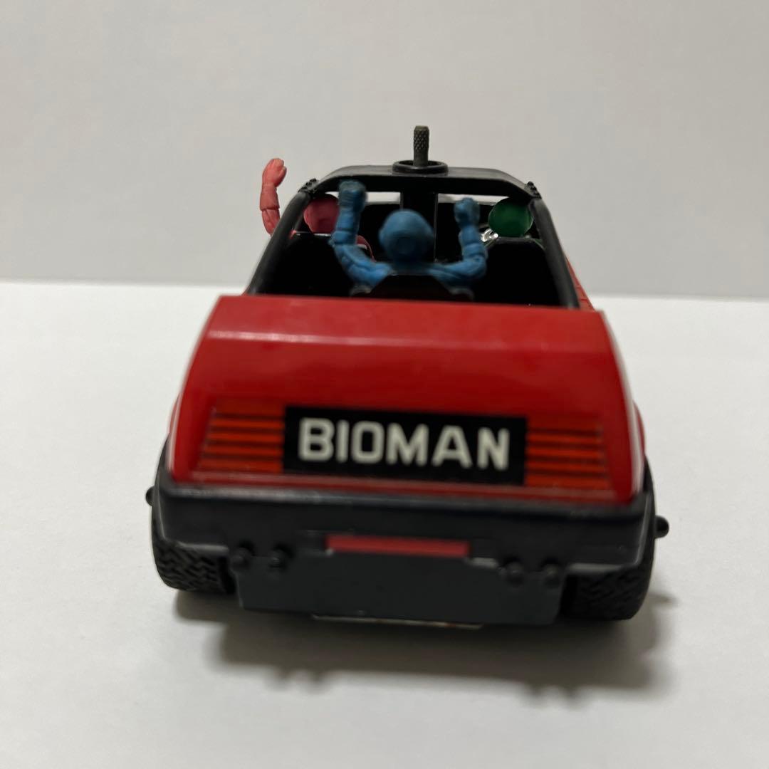 昭和レトロ　超電子バイオマン　バイオターボ　1984年　バンダイ　日本製