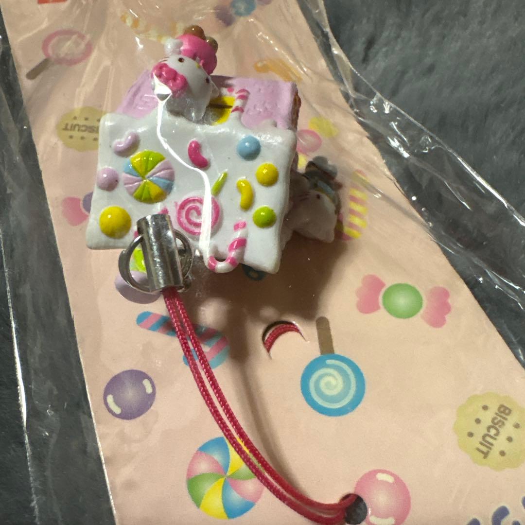 キティ　ダニエル　ストラップ　非売品　コレクション　お菓子の家　レア　平成　根付