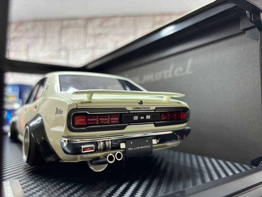 1/18ミニカー　IG サメブル　★新品【改】カスタム★セミワークスフェンダー