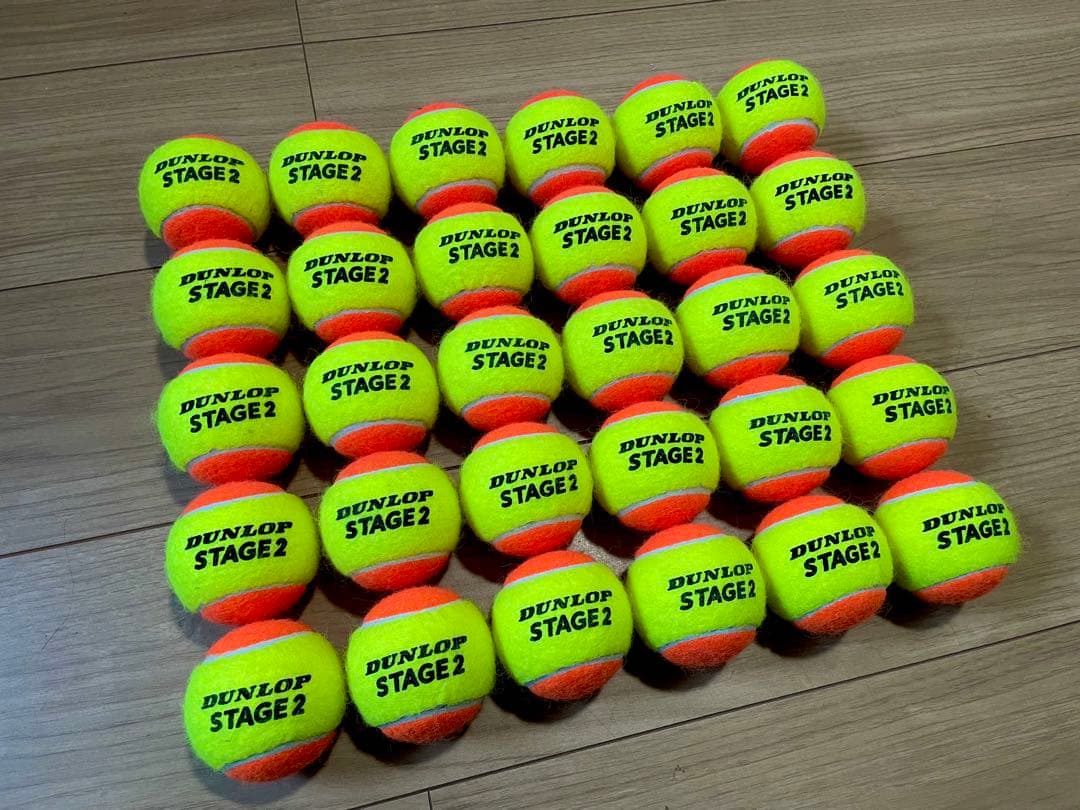 Tina様 未使用に近い　即日発送　中古硬式テニス　オレンジボール60球