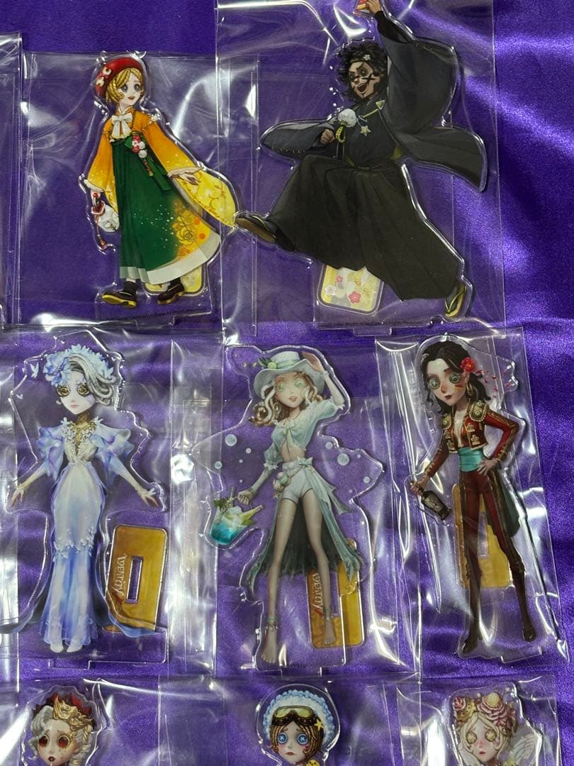 第五人格　設定画　サバイバー　アクリルスタンドセット