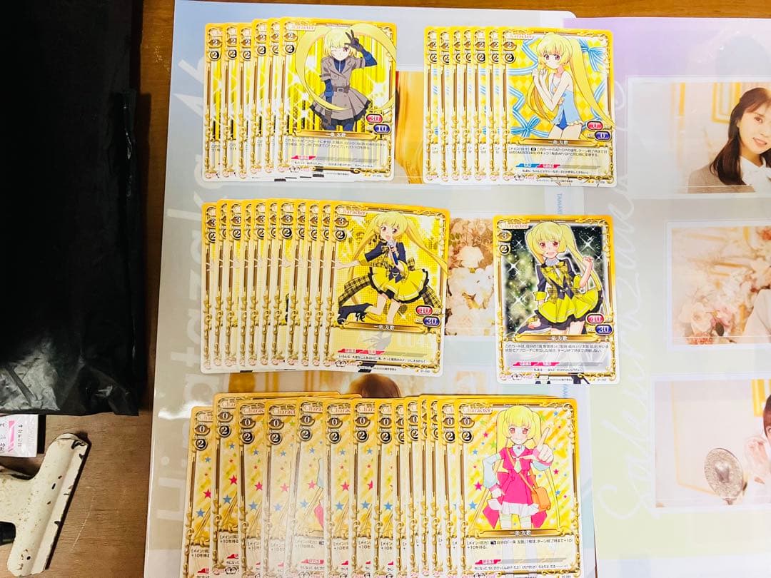 【分売不可】AKB0048 プレメモ　一番くじ　キャラメタルタグ　色別セット黄
