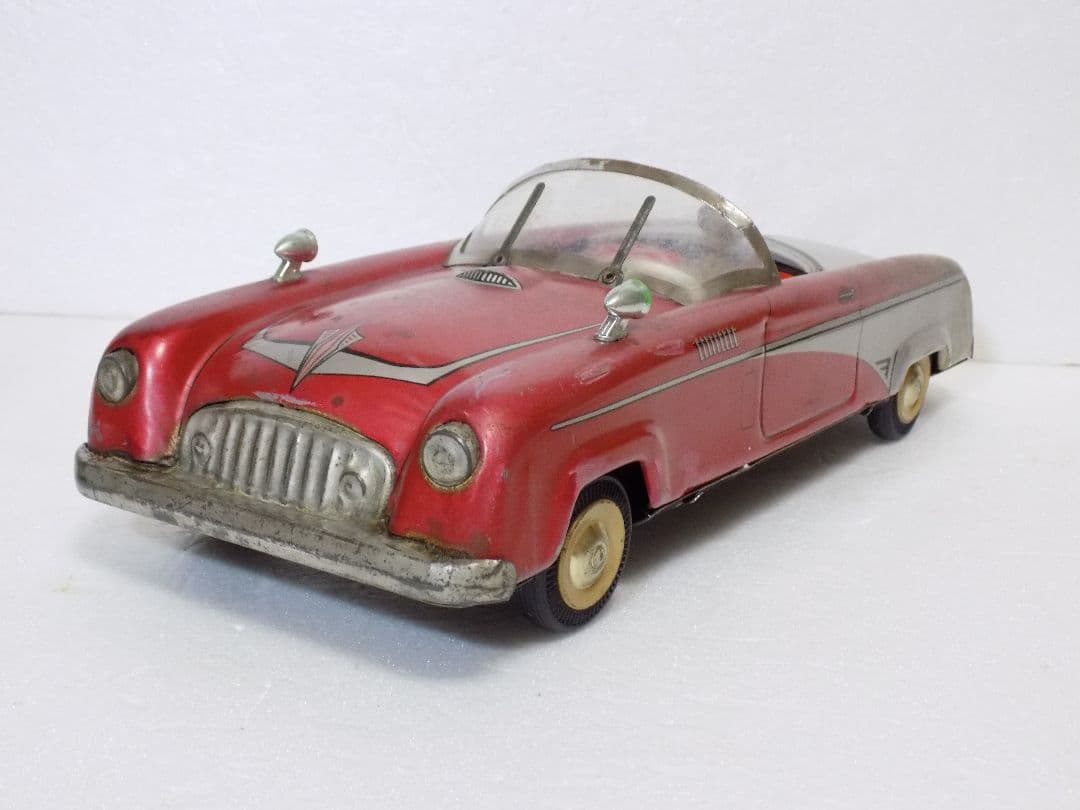 希少 西ドイツブリキ【クラッシックオープンカーPN-350　フリクション】動作品