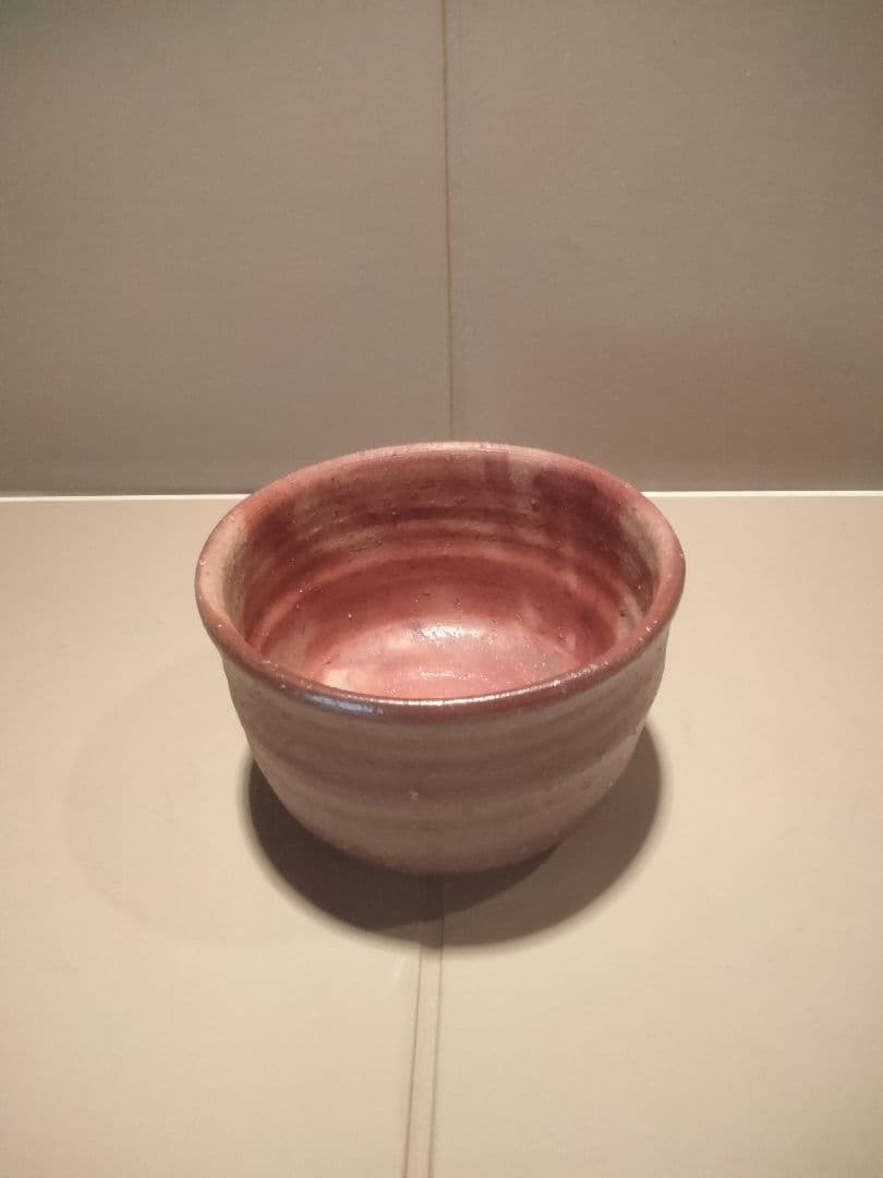 備前焼　藤原建作 備前抹茶碗　 叔父 人間国宝　藤原啓