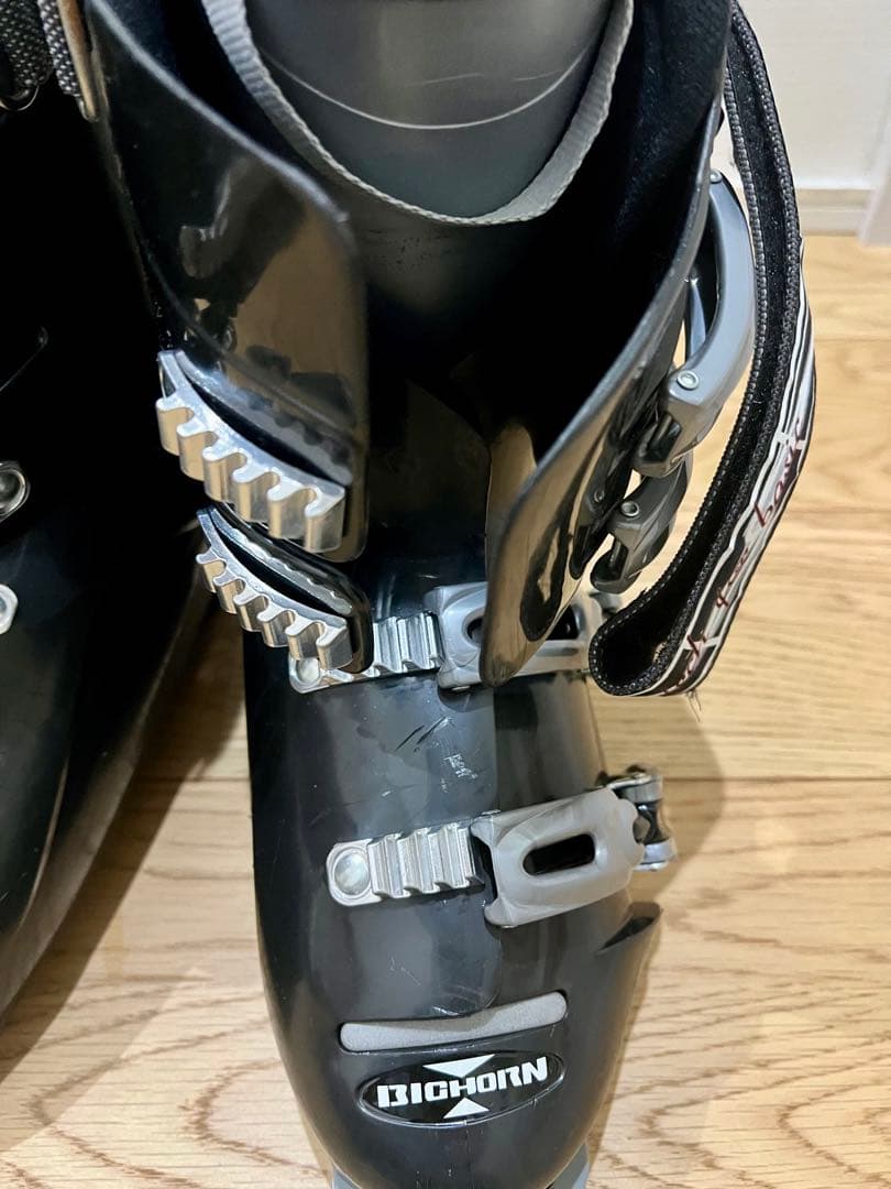 【美品•日本製】Bighorn スキーボード＋ブーツ25cm セット1回使用のみ