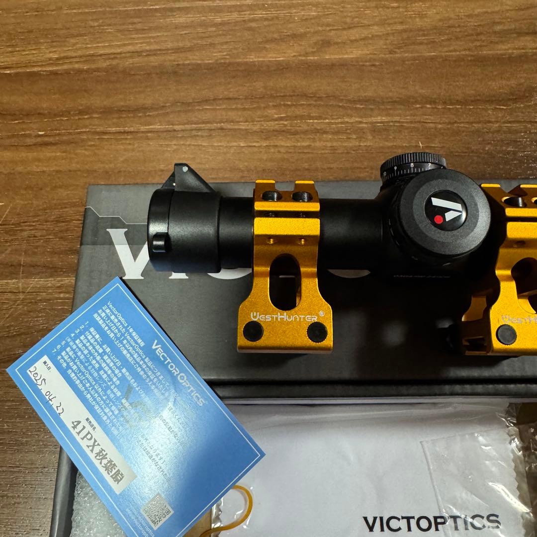 VictOptics ベクターオプティクス ライフルスコープ マウント付