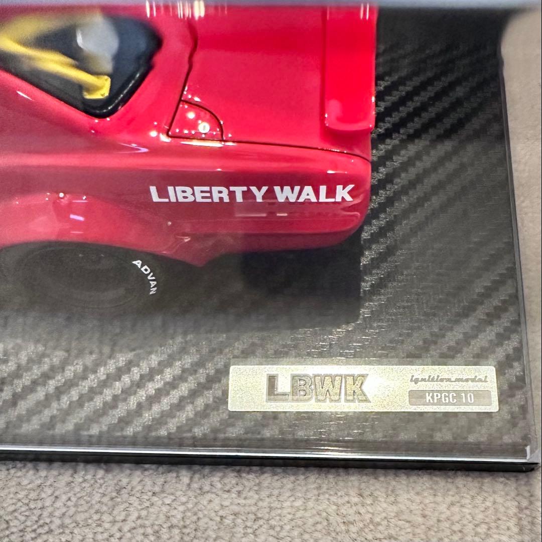 LIBERTY WALK KPGC 10 ミニカー1／18サイズ