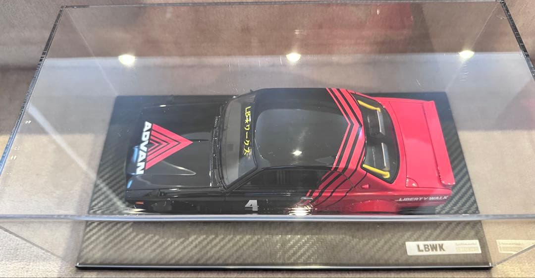 LIBERTY WALK KPGC 10 ミニカー1／18サイズ