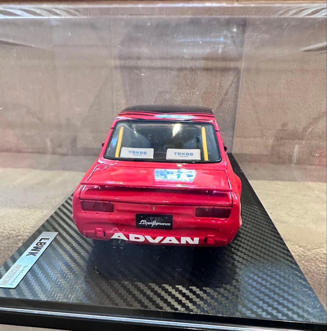 LIBERTY WALK KPGC 10 ミニカー1／18サイズ