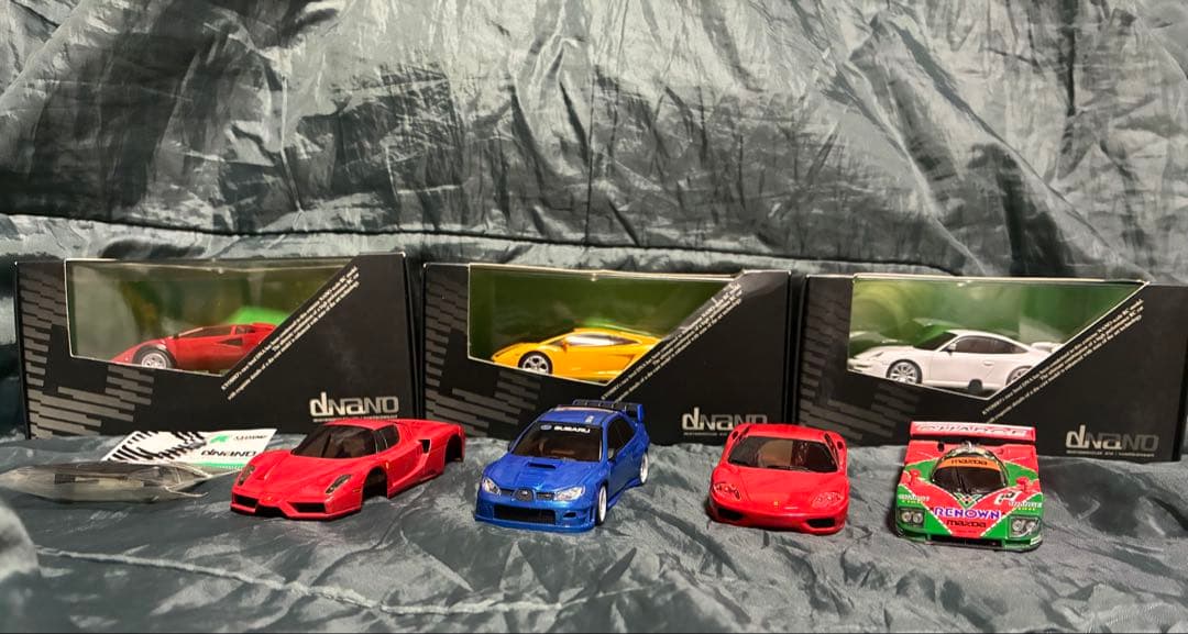 京商 dNano インプレッサ シャーシ・ボディセットタイプRM 未使用ボディ他