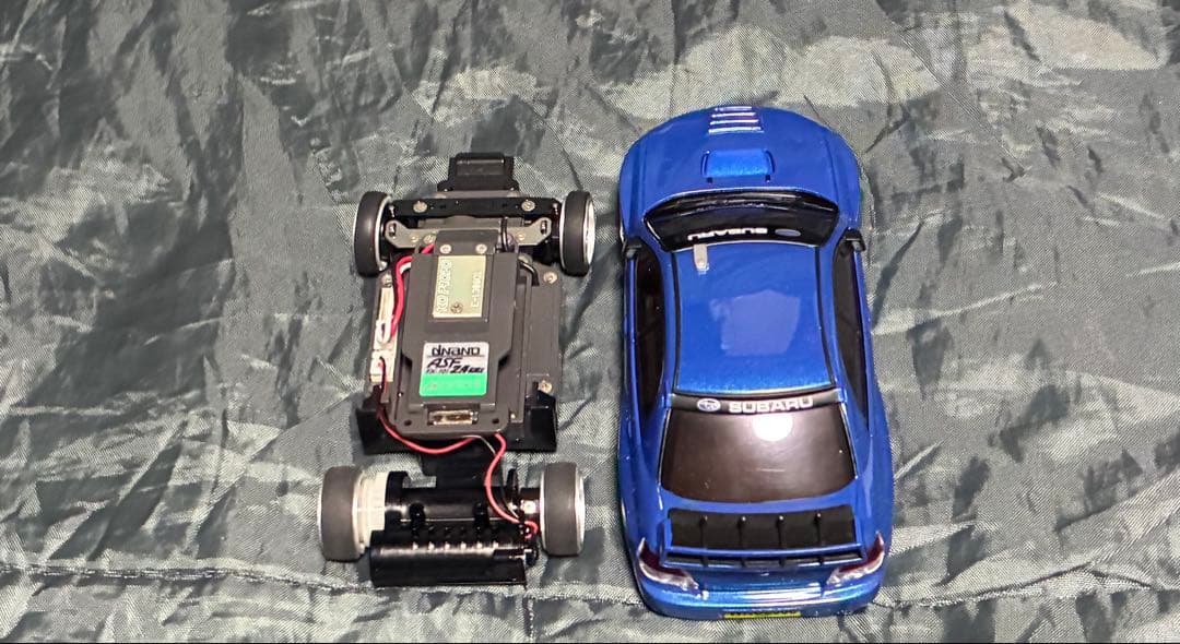 京商 dNano インプレッサ シャーシ・ボディセットタイプRM 未使用ボディ他