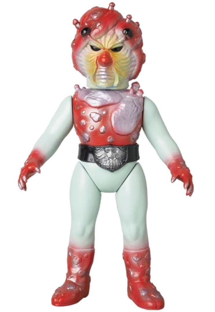 希少メディコム・トイ×東映レトロソフビ★初期キノコモルグ　仮面ライダーに登場する